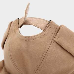 Casquette de baseball artistique et élégante avec oreilles de cerf pour femme, couleur unie, pour l'extérieur, style Docker décontracté - Product Image 5