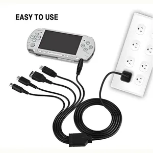 USB Game Player Charging &amp; Power Supply Cable <strong>for</strong> Nintendo 2DS/3DS XL/New 3DSXL/<strong>Wii</strong>/DSi/PS NDSI PS1000/SP Charge Cable - Product Image 4