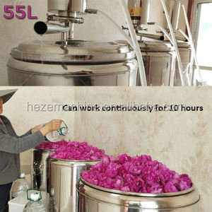 เครื่องกลั่นน้ำมัน<span class=keywords><strong>หอม</strong></span>ระเหยใบโหระพา/โรสแมรี่/กลิ่นสะระแหน่/เฟนูกรีก/55L - Product Image 3