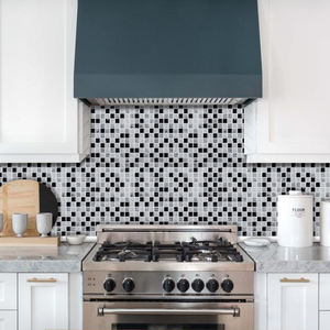 สติกเกอร์ติดกระเบื้องติดบนแผ่นกระเบื้องห้องครัวแบบมีกาวในตัวกระเด็นสำหรับกระเบื้องบุผนังเพลิดเพลินกับ3D ทำอาหารผลโมเสกเจล - Product Image 5