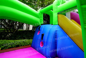 Château <span class=keywords><strong>gonflable</strong></span> et <span class=keywords><strong>trampoline</strong></span> Happy Lion <span class=keywords><strong>Mini</strong></span> Indoor Oxford Air Bounce House pour enfants - Product Image 4