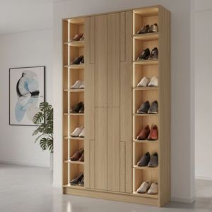 Nouvelle Arrivée : <span class=keywords><strong>Meuble</strong></span> de Rangement à <span class=keywords><strong>Chaussures</strong></span> en MDF Durable, Étagère Murale en Bois pour Entrée, <span class=keywords><strong>Meuble</strong></span> de Salon Gain de Place - Product Image 4