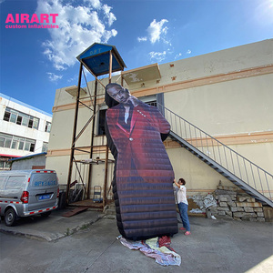 Decoración Inflable de Pared con Forma de Mujer para Promoción de Películas, Muro Inflable Publicitario con Forma de Celebridad para Exhibición - Product Image 5