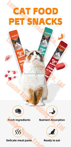 Sampel Gratis Camilan Kucing Cair Grosir Berbagai Rasa Makanan Basah Kucing <span class=keywords><strong>Strip</strong></span> Tinggi Protein Camilan Kucing Creamy - Product Image 6