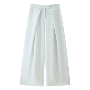 TAOP&ZA Pantaloni Plissettati da <span class=keywords><strong>Donna</strong></span> Stile Retrò Europeo e Americano, Nuova Collezione Autunno 2025, Casual e Semplici 8219100 - Product Image 6