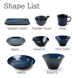 Vente en gros service de vaisselle commerciale élégante en porcelaine multicolore simple pour le dîner au Japon - Product Image 6