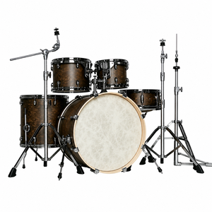Set Completo <span class=keywords><strong>di</strong></span> Batteria Personalizzabile Premium a 5 Pezzi per Principianti, Strumenti a Percussione per Formazione Musicale Scolastica, Cerchi in Metallo Pressofuso - Product Image 4