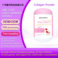 Poudre de collagène marin 5-en-1 Teyi |   Complément alimentaire anti-âge pour adultes |   Délicieuse saveur fraise 508g |   Durée de conservation de 2 ans
