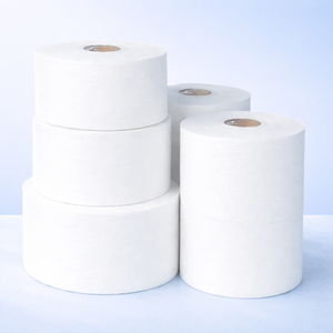 Tela No Tejida 100% SMS Spunbond en Rollos, Tela No Tejida <span class=keywords><strong>Desechable</strong></span> para Batas Quirúrgicas - Product Image 1