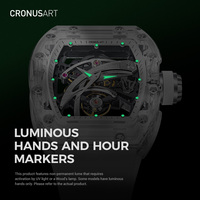 Montres de sport de luxe légères pour hommes Montres mécaniques automatiques ultra-légères Montres pour hommes tendance d'affair