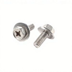 Vis d'ancrage pour béton, vis à tête hexagonale avec rondelle 1/4 - Product Image 3