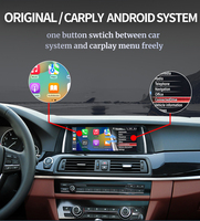 Pour BMW F10 F11 2011-2016 HD 10.25'' Écran tactile BT Navi Système multimédia automobile Linux Auto Carplay