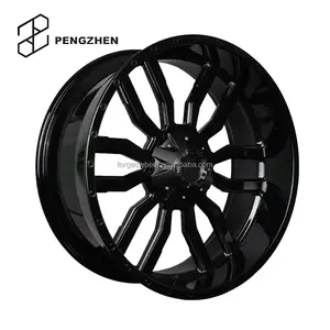 Pengzhen – jantes forgées de couleur noire pour jeep wrangler 26 pouces 26x14 26x12