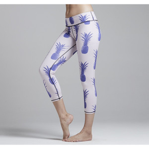Legging bleu ananas - Product Image 1