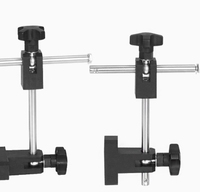 Accessoires de ligne de convoyage Support réglable vertical en forme de U à fixation latérale Cadre de support en T combiné