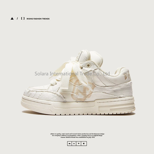 Chaussures de course basses pour couple, été, homme et femme, cuir véritable, toile supérieure, semelle intermédiaire en caoutchouc, imperméables, respirantes - Product Image 6