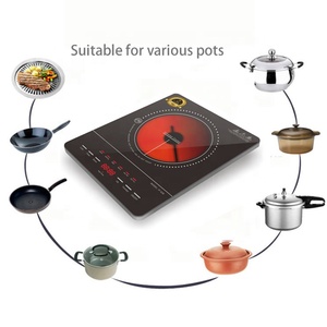 Cuisinière infrarouge intelligente haute puissance 2200W, four halogène pour thé, cuisinière domestique, <span class=keywords><strong>plaque</strong></span> de cuisson électrique infrarouge pour sautés - Product Image 2