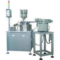 Mesin Pengemasan Plastik Kosmetik Otomatis Presisi Tinggi Merek NBTY Kontrol PLC Multi-Tegangan (110/220/380V) 80-120pcs/menit