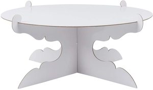 Customized Hot Sale Corrugated Board Paper Cupcake Holder 1 Tier <strong>Cake</strong> <strong>Stand</strong> Printed <strong>Cardboard</strong> Dessert Display <strong>Cake</strong> <strong>Stand</strong> - Product Image 3