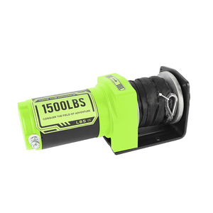 Factory Price 1500LBS Electric <strong>Winch</strong> for <strong>Jeep</strong> Heavy Duty Synthetic Rope 12V Trailer <strong>Winch</strong> Waterproof Automobile Electric <strong>Winch</strong> - Product Image 3
