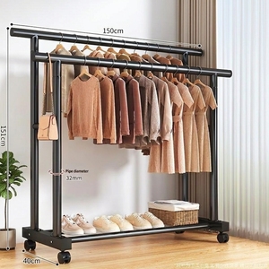 Espositore <span class=keywords><strong>per</strong></span> Abiti, Stendibiancheria, Appendiabiti, <span class=keywords><strong>Stand</strong></span> Appendiabiti <span class=keywords><strong>per</strong></span> Attività Commerciali - Il Tuo Comfort - Product Image 1