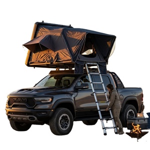 Tente de toit rigide en aluminium pour voiture/SUV/camion, camping quatre saisons, imperméable, légère, 2-3 personnes - Product Image 2