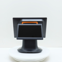 Système de point de vente CITAQ N1 tout-en-un avec écran tactile capacitif double 15,6 pouces, système d'exploitation Windows/Linux/Android, garantie de 3 ans