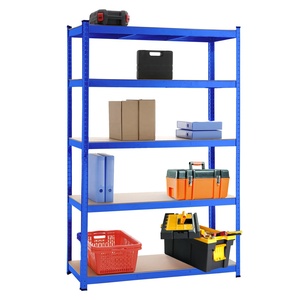 Étagères de rangement robustes à 5 niveaux, protection contre la corrosion, <span class=keywords><strong>120</strong></span>*45*180cm, étagères de rangement de moyenne capacité, étagères sans boulons - Product Image 3