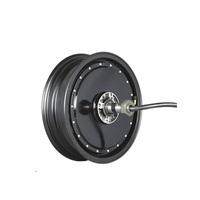 Trottinette électrique 13 pouces 4000W sans balais 72V avec moteur moyeu à arbre unique en aluminium, étanche IP67, frein à disque et jante amovible