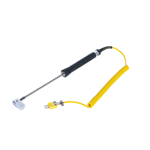 OEM ODM มือถือ K Type <span class=keywords><strong>Thermocouple</strong></span> พร้อมที่จับโลหะและหัววัดสปริงโหลดสำหรับการวัดอุณหภูมิพื้นผิวอย่างรวดเร็ว - Product Image 3