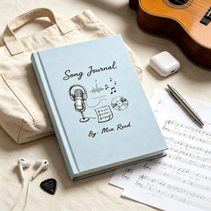 สมุดบันทึก<span class=keywords><strong>เพลง</strong></span>ปกแข็ง A5 สมุดจดดน<span class=keywords><strong>ต</strong></span>รี สมุดเขียนเนื้อ<span class=keywords><strong>เพลง</strong></span> สำหรับเป็นของขวัญ - Product Image 2
