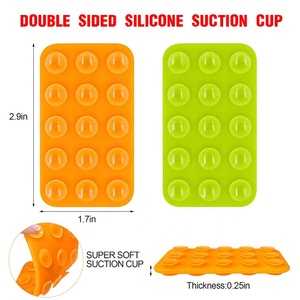 Basso MOQ universale supporto per telefono doppio lato in Silicone aspirazione morbida presa per telefono doppio lato impermeabile bagno porta cellulare - Product Image 3