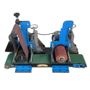Machine automatique de polissage de surface pour métaux, idéale pour le débavurage et le polissage de tôles industrielles en acier de 150 mm - Product Image 1