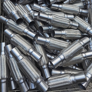 Tuyau flexible de soufflet d'échappement d'automobile avec des mamelons pour le système d'échappement de voiture Flexpipe a coopéré avec Fortune 500 - Product Image 3