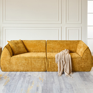 Moderno <span class=keywords><strong>Retro</strong></span> Europeo Individual Tatami Sofá Cama Lazy Tela de Compresión para Sala de Estar Dormitorio Balcón Pequeño Apartamento <span class=keywords><strong>Alquiler</strong></span> - Product Image 5