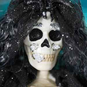 Décoration de squelette suspendu d'<span class=keywords><strong>horreur</strong></span> de 60 cm pour Halloween 2025, décoration de fête, fantôme noir, accessoires de maison hantée, décorations de <span class=keywords><strong>thriller</strong></span>, vente chaude - Product Image 3