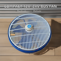 Ventilateur de cabine électronique universel 12V 24V pour bus, pièces et accessoires de rechange pour bus chinois 3727-00001