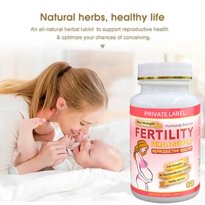 Comprimé de Marque Blanche pour la Fertilité Féminine Formule Renforcée pour la Conception Équilibre Hormonal Complément de Santé pour Booster la Fertilité des Femmes - Product Image 2