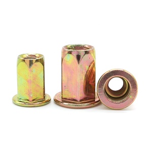 Nhà Máy Trực Tiếp Bán Mù Lỗ Áp Lực Mở Nhôm Kéo Đinh Tán Kéo Đinh Tán Đầu Phẳng Đầy Đủ <span class=keywords><strong>Hex</strong></span> FH-FHB - Product Image 5