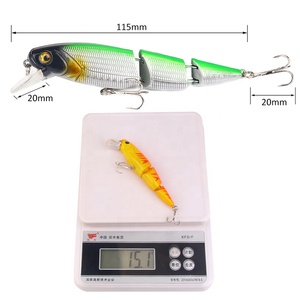 Leurres durs Polyarthrosis <span class=keywords><strong>Minnow</strong></span> 11,5 cm/15,1 g, leurre sonore, leurre artificiel, leurre de pêche - Product Image 3