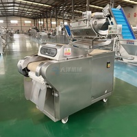 DY Multifunctionele Groente- en Fruit Snijmachine SUS304 RVS Commerciële 400-1000KG/H Groenteverwerkingsinstallatie
