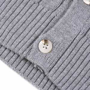 Cardigan Casual da Uomo di Design, Maglione Invernale in Cotone Lavorato a Maglia, Personalizzabile per Uomo - Product Image 4