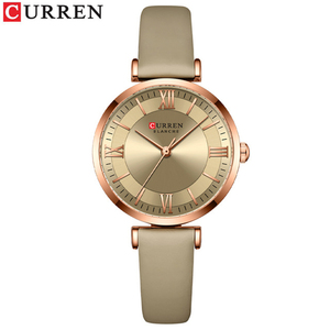 CURREN Fashion Women Watch Casual Elegance <span class=keywords><strong>orologi</strong></span> da <span class=keywords><strong>donna</strong></span> al quarzo <span class=keywords><strong>orologi</strong></span> da polso Charm <span class=keywords><strong>cinturino</strong></span> in <span class=keywords><strong>pelle</strong></span> orologio da <span class=keywords><strong>donna</strong></span> - Product Image 4