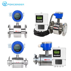 工場直販格安価格電磁流量計クランプフランジセメントペーストコンクリートスラリー鉱石パルプ流量計 - Product Image 4