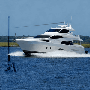 様々なサイズ 698-2700MHz GPSアンテナ 10dBi 4G GSM 広帯域通信アンテナ マリンアンテナ 折りたたみ式マウントベース付き - Product Image 2