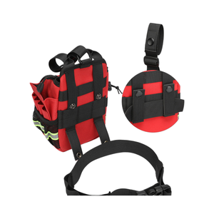 Bolsa de Cintura Oxford Impermeable y Duradera, Multifuncional, para Ciclismo, con Correa Cruzada, Cierre de Cremallera, Portátil, para Artículos Médicos - Product Image 4