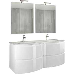 Armonia 140 B-เครื่องมือเปลี่ยนฐานคู่ที่มีผิวสีขาวมันวาว - Product Image 1