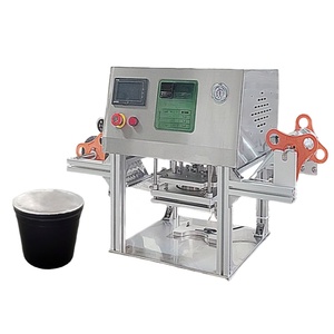 เครื่องซีลความร้อนแบบตั้งโต๊ะอัตโนมัติปรับแต่งได้สำหรับขวดพลาสติก กระปุก ถ้วย และถัง - Product Image 1