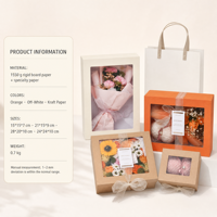 Boîte cadeau pliante personnalisée avec fenêtre en PET pour jouets en peluche et cosmétiques, OEM, plusieurs couleurs et tailles
