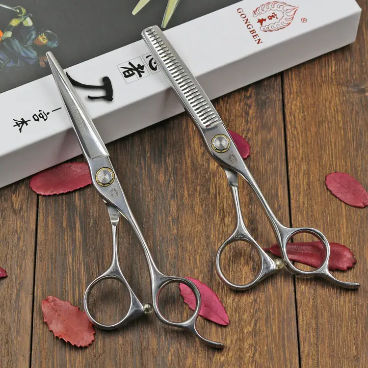 GONG BEN Japan 440C Stahl Japan 440c Haars chere Hot Selling 6,0 Zoll Haars ch neides chere Fancy Barber Shears